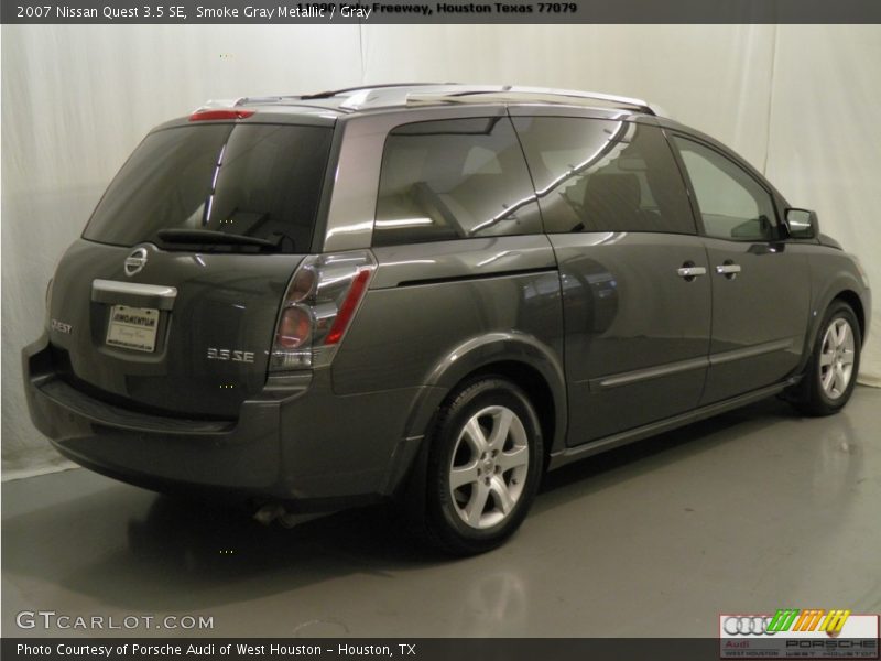 Smoke Gray Metallic / Gray 2007 Nissan Quest 3.5 SE