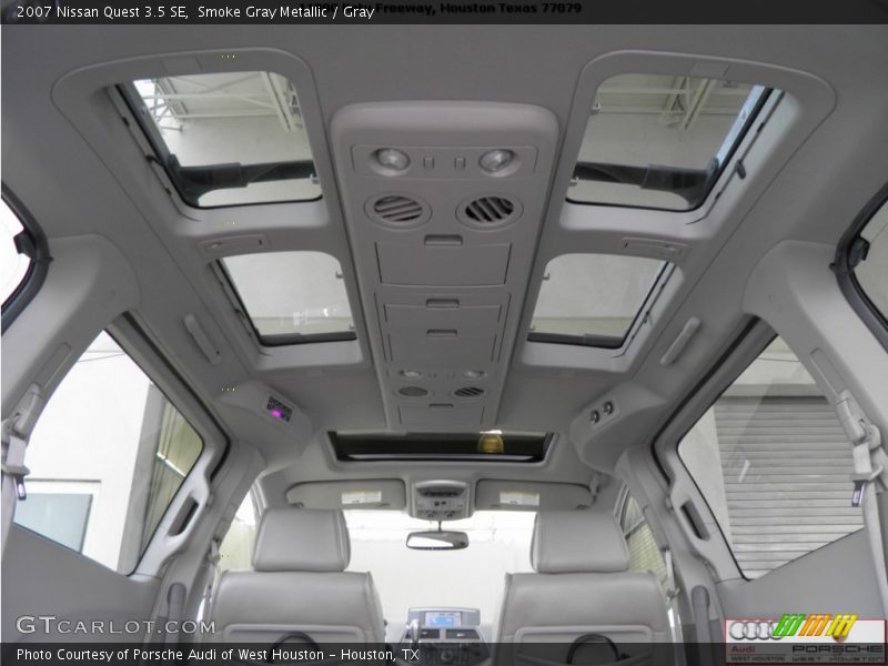 Smoke Gray Metallic / Gray 2007 Nissan Quest 3.5 SE