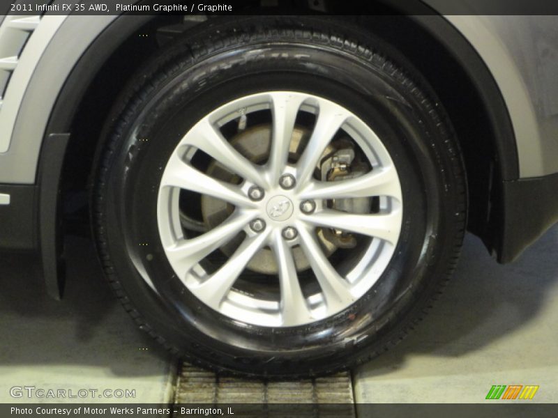 Platinum Graphite / Graphite 2011 Infiniti FX 35 AWD