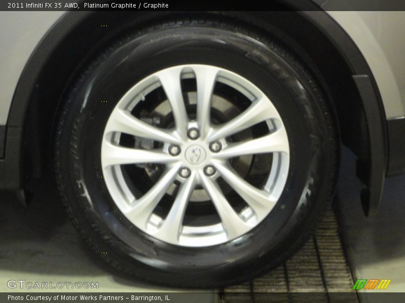 Platinum Graphite / Graphite 2011 Infiniti FX 35 AWD