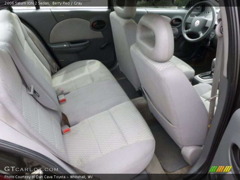 Berry Red / Gray 2006 Saturn ION 2 Sedan