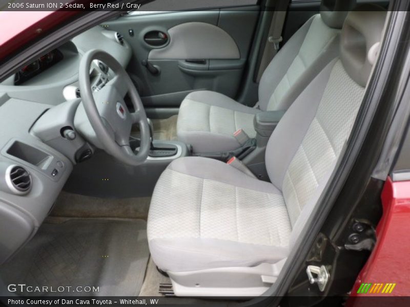 Berry Red / Gray 2006 Saturn ION 2 Sedan