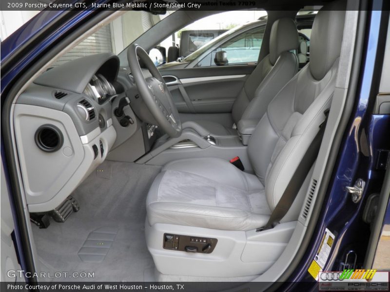 Marine Blue Metallic / Stone/Steel Grey 2009 Porsche Cayenne GTS