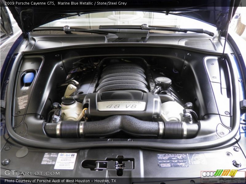 Marine Blue Metallic / Stone/Steel Grey 2009 Porsche Cayenne GTS