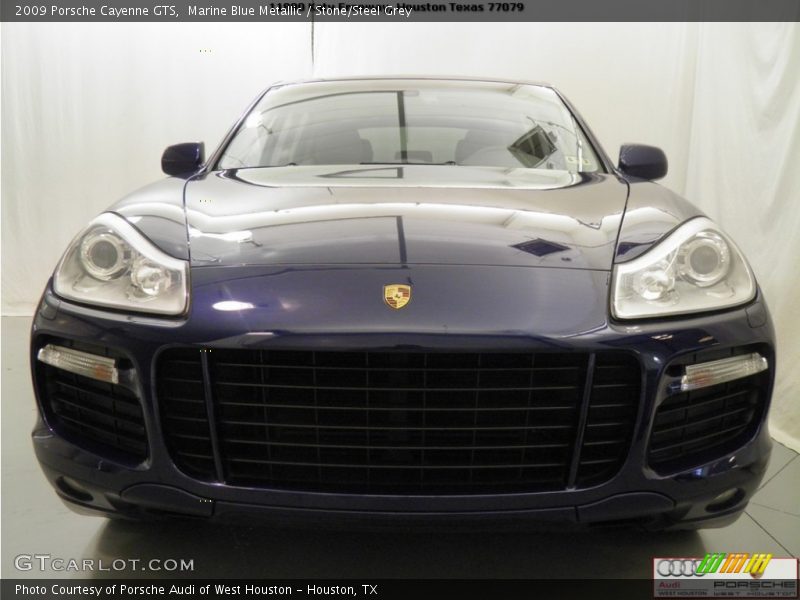 Marine Blue Metallic / Stone/Steel Grey 2009 Porsche Cayenne GTS