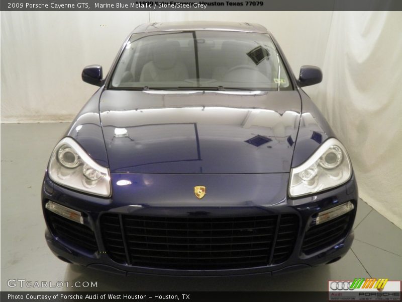 Marine Blue Metallic / Stone/Steel Grey 2009 Porsche Cayenne GTS