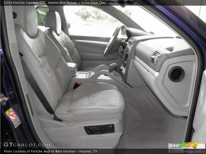 Marine Blue Metallic / Stone/Steel Grey 2009 Porsche Cayenne GTS