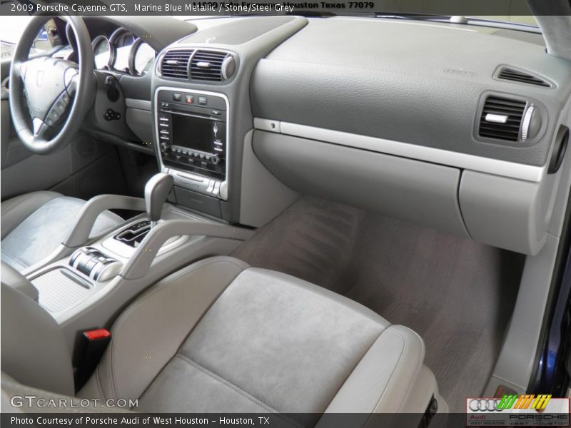Marine Blue Metallic / Stone/Steel Grey 2009 Porsche Cayenne GTS