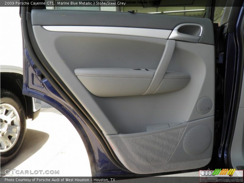 Marine Blue Metallic / Stone/Steel Grey 2009 Porsche Cayenne GTS