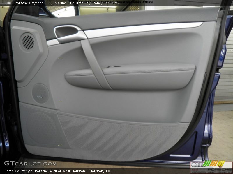 Marine Blue Metallic / Stone/Steel Grey 2009 Porsche Cayenne GTS