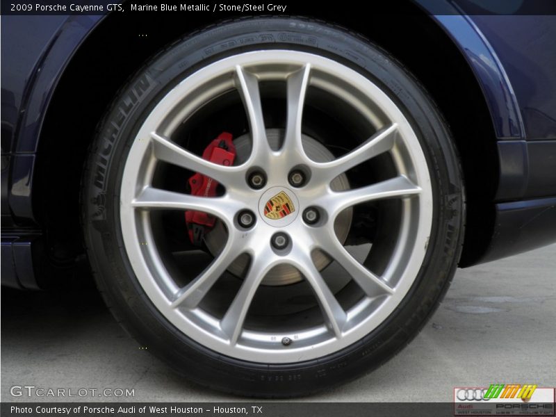 Marine Blue Metallic / Stone/Steel Grey 2009 Porsche Cayenne GTS