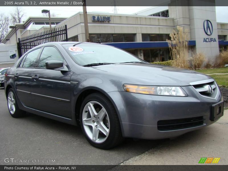 Anthracite Metallic / Ebony 2005 Acura TL 3.2
