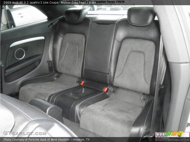 Meteor Grey Pearl / Black 2009 Audi A5 3.2 quattro S Line Coupe