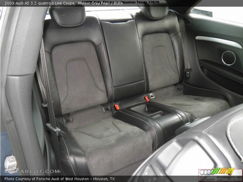 Meteor Grey Pearl / Black 2009 Audi A5 3.2 quattro S Line Coupe