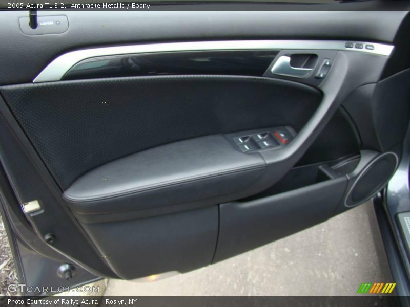 Anthracite Metallic / Ebony 2005 Acura TL 3.2