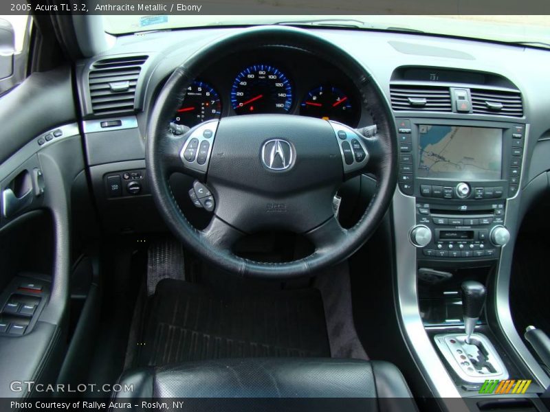 Anthracite Metallic / Ebony 2005 Acura TL 3.2