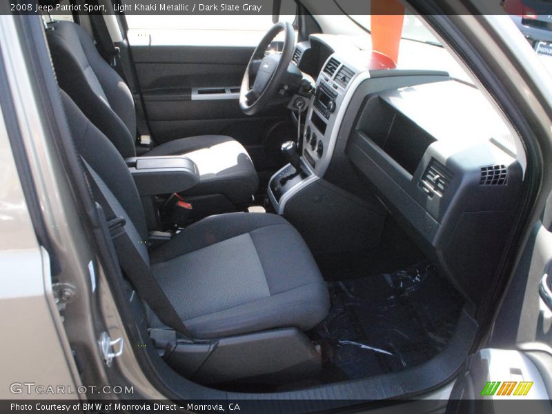 Light Khaki Metallic / Dark Slate Gray 2008 Jeep Patriot Sport