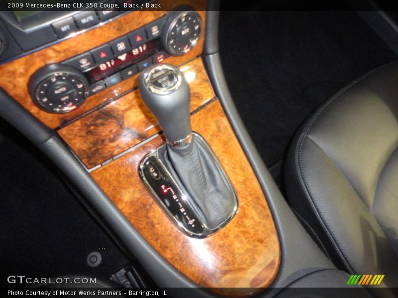Black / Black 2009 Mercedes-Benz CLK 350 Coupe