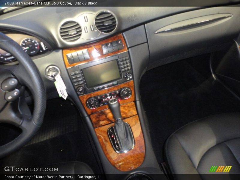 Black / Black 2009 Mercedes-Benz CLK 350 Coupe