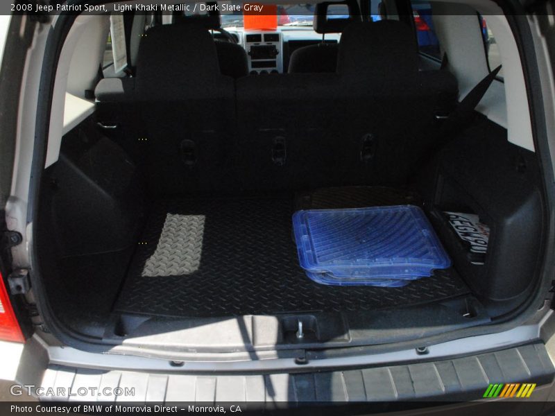 Light Khaki Metallic / Dark Slate Gray 2008 Jeep Patriot Sport