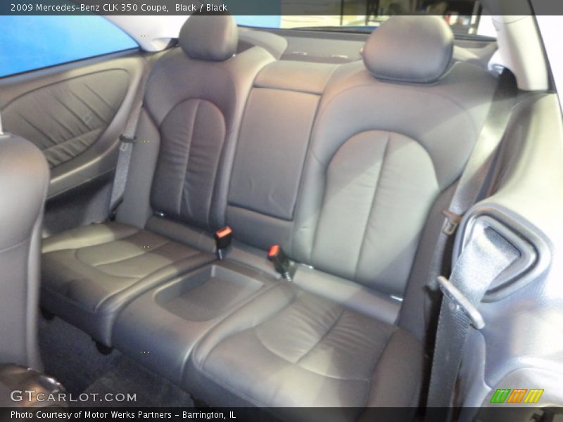 Black / Black 2009 Mercedes-Benz CLK 350 Coupe