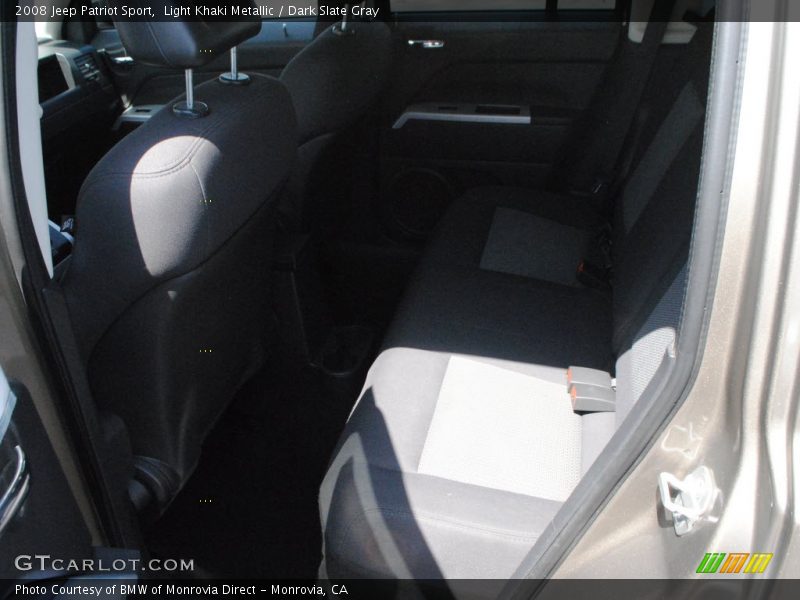 Light Khaki Metallic / Dark Slate Gray 2008 Jeep Patriot Sport