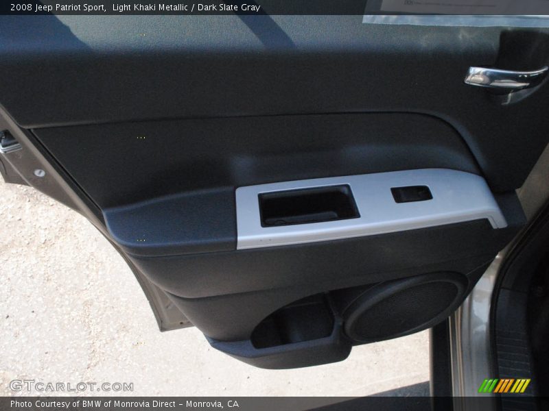 Light Khaki Metallic / Dark Slate Gray 2008 Jeep Patriot Sport
