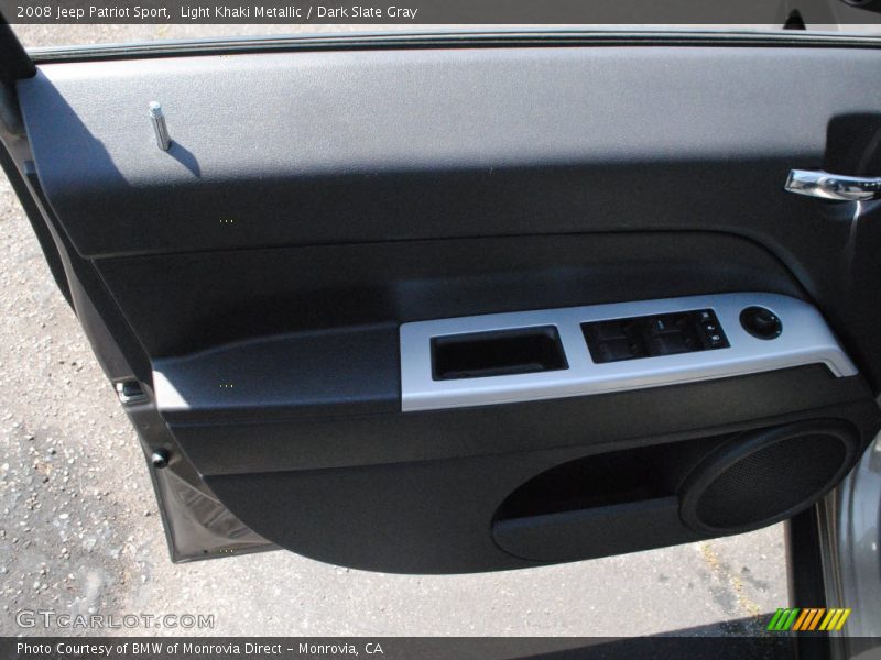 Light Khaki Metallic / Dark Slate Gray 2008 Jeep Patriot Sport