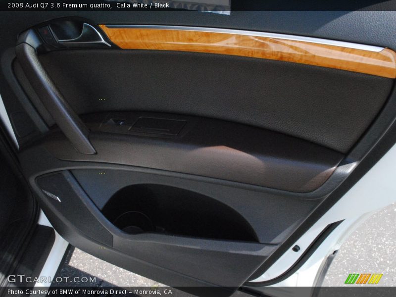 Calla White / Black 2008 Audi Q7 3.6 Premium quattro