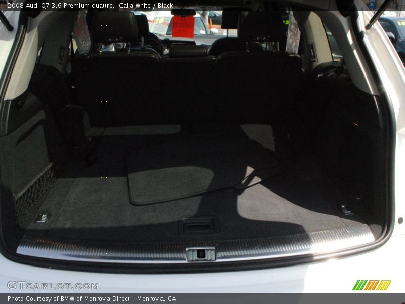 Calla White / Black 2008 Audi Q7 3.6 Premium quattro