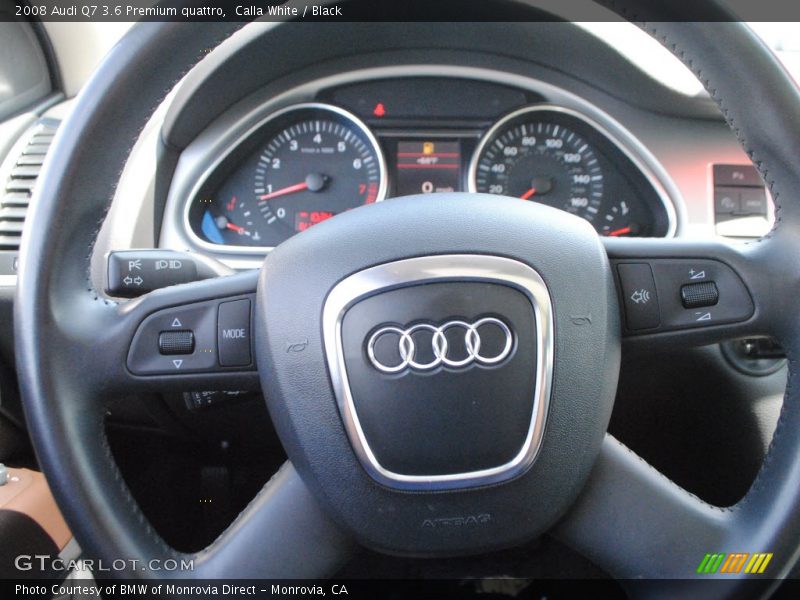 Calla White / Black 2008 Audi Q7 3.6 Premium quattro