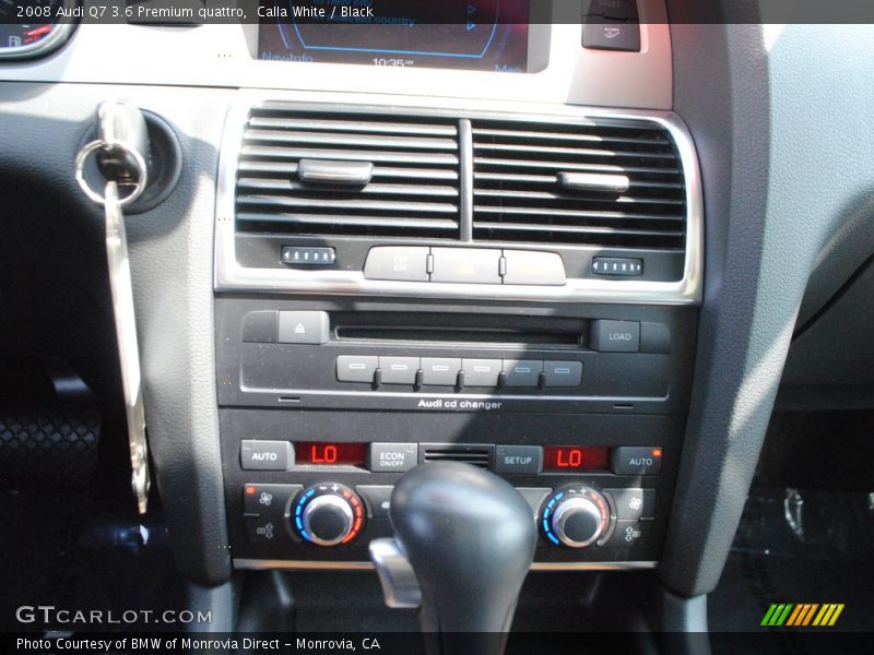 Calla White / Black 2008 Audi Q7 3.6 Premium quattro