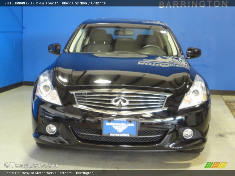 Black Obsidian / Graphite 2011 Infiniti G 37 x AWD Sedan