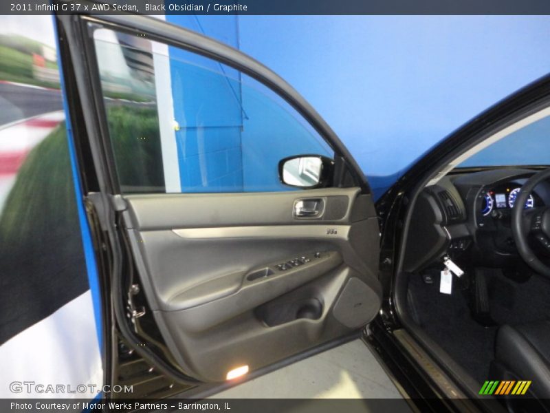 Black Obsidian / Graphite 2011 Infiniti G 37 x AWD Sedan