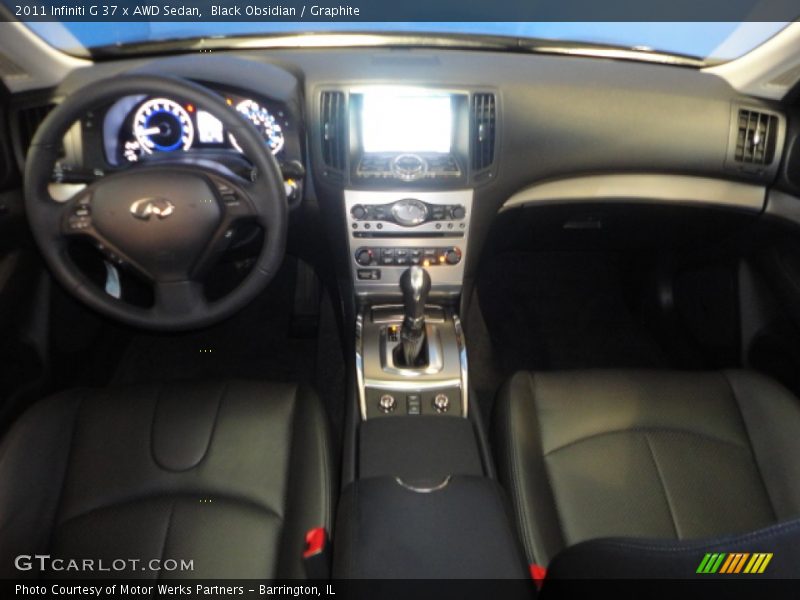 Black Obsidian / Graphite 2011 Infiniti G 37 x AWD Sedan