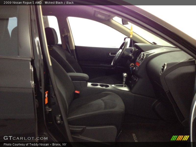 Wicked Black / Black 2009 Nissan Rogue S AWD