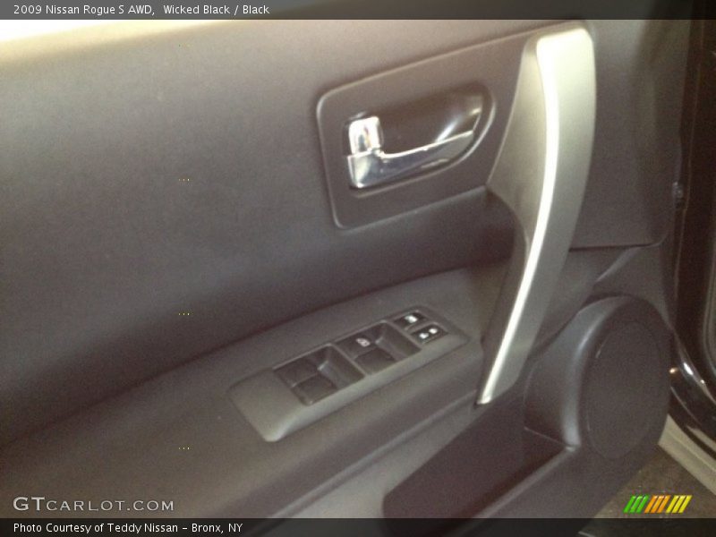 Wicked Black / Black 2009 Nissan Rogue S AWD