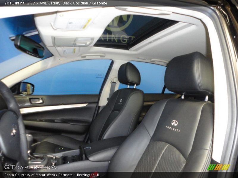 Black Obsidian / Graphite 2011 Infiniti G 37 x AWD Sedan