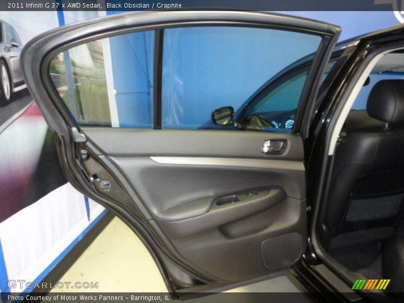 Black Obsidian / Graphite 2011 Infiniti G 37 x AWD Sedan