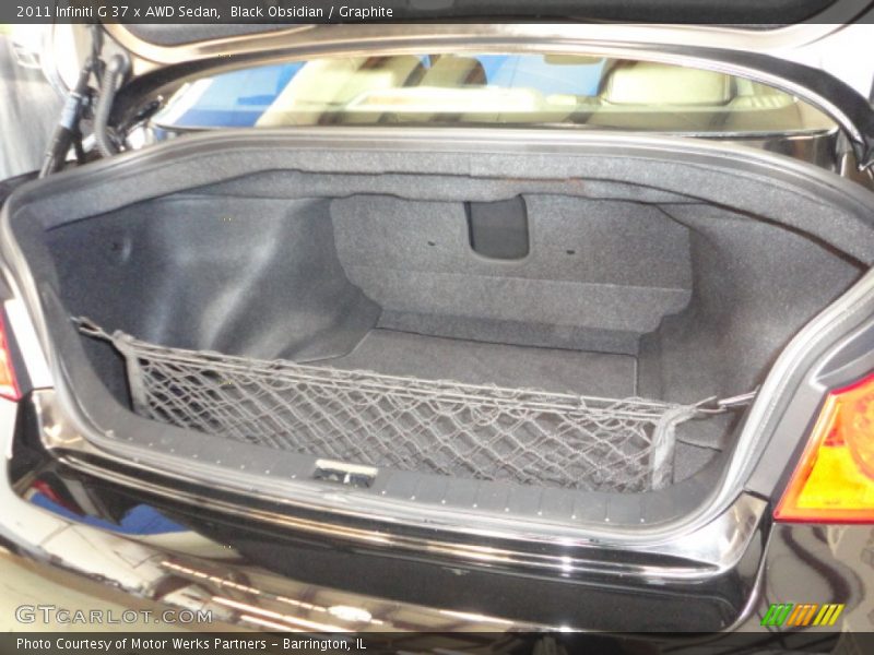 Black Obsidian / Graphite 2011 Infiniti G 37 x AWD Sedan
