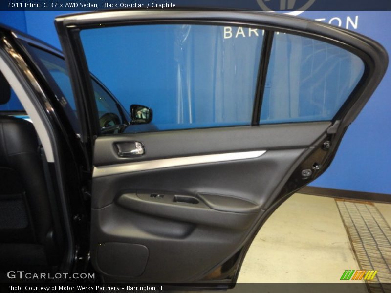 Black Obsidian / Graphite 2011 Infiniti G 37 x AWD Sedan