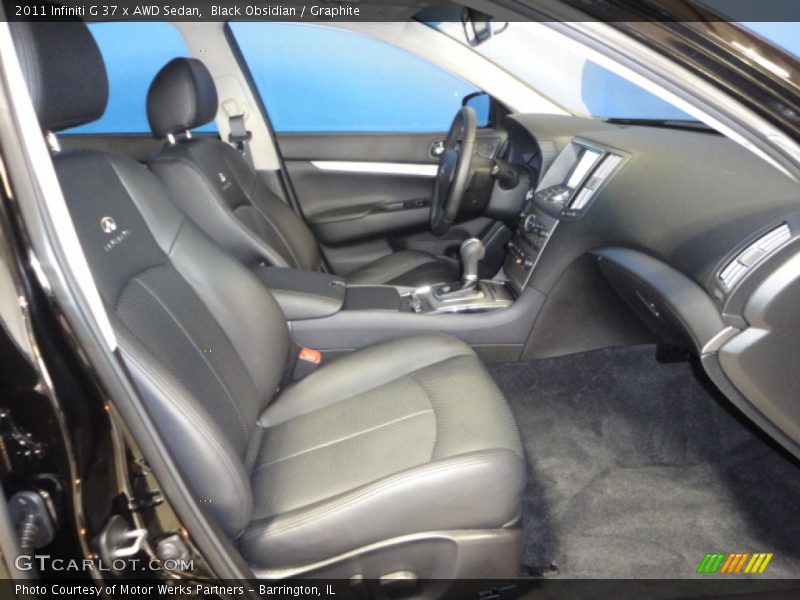 Black Obsidian / Graphite 2011 Infiniti G 37 x AWD Sedan