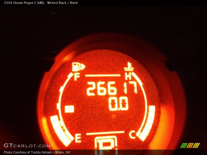 Wicked Black / Black 2009 Nissan Rogue S AWD