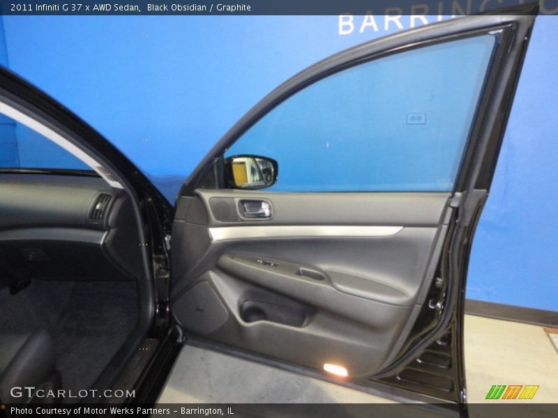 Black Obsidian / Graphite 2011 Infiniti G 37 x AWD Sedan