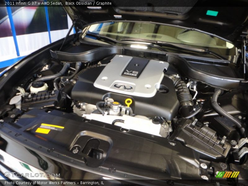 Black Obsidian / Graphite 2011 Infiniti G 37 x AWD Sedan