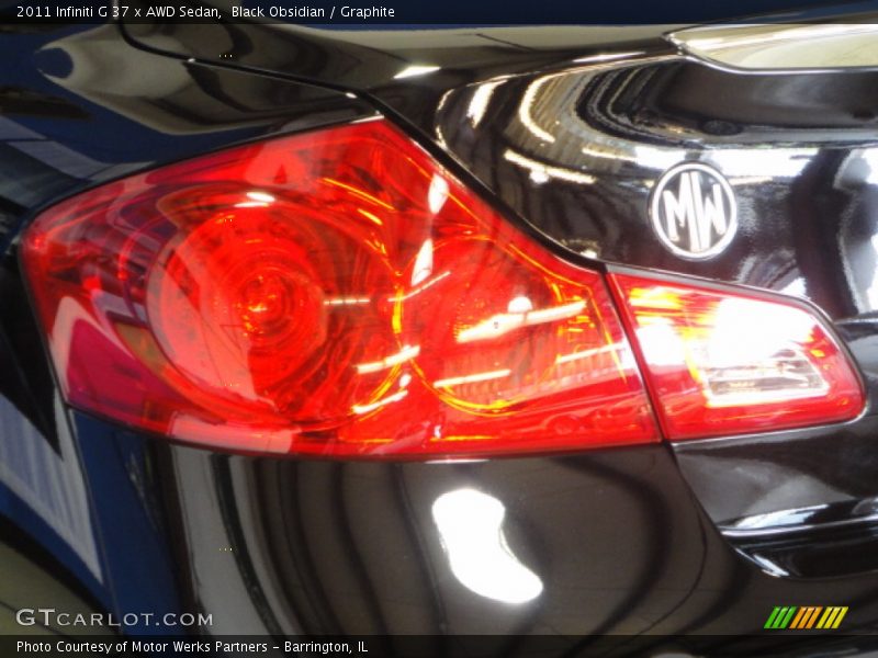 Black Obsidian / Graphite 2011 Infiniti G 37 x AWD Sedan
