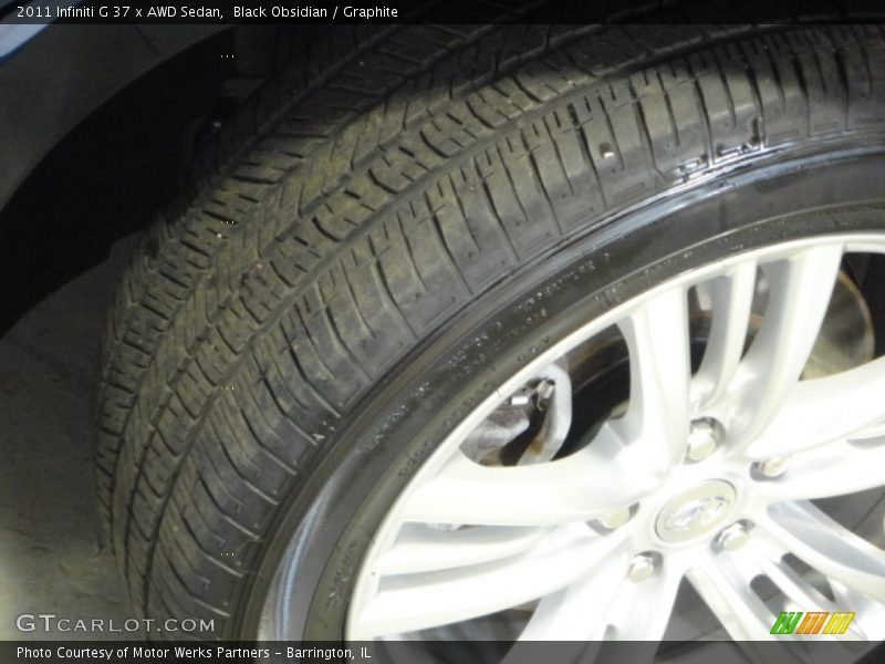 Black Obsidian / Graphite 2011 Infiniti G 37 x AWD Sedan