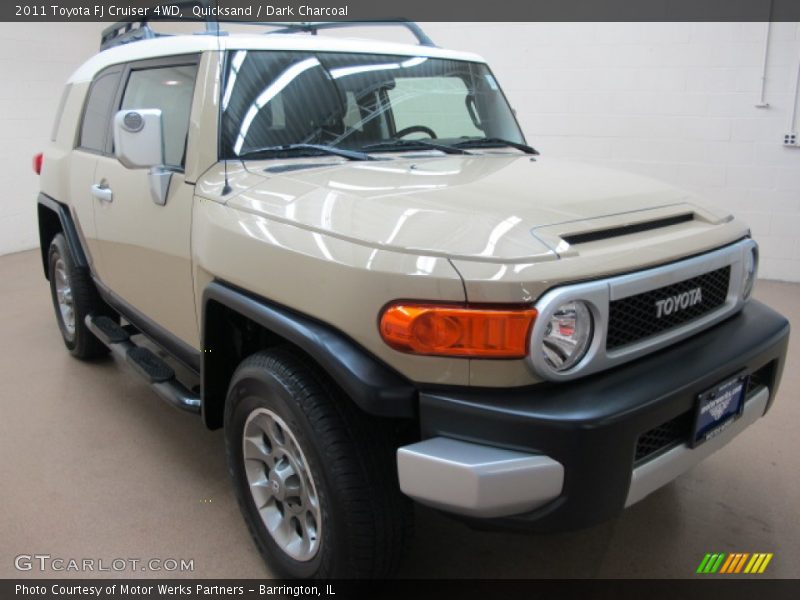 Quicksand / Dark Charcoal 2011 Toyota FJ Cruiser 4WD