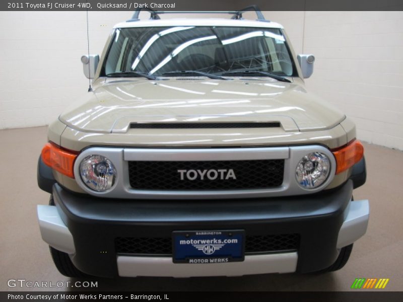 Quicksand / Dark Charcoal 2011 Toyota FJ Cruiser 4WD