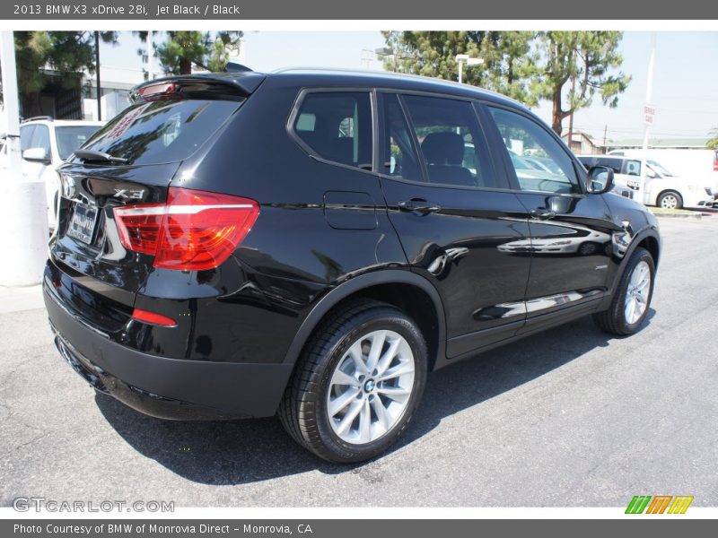 Jet Black / Black 2013 BMW X3 xDrive 28i
